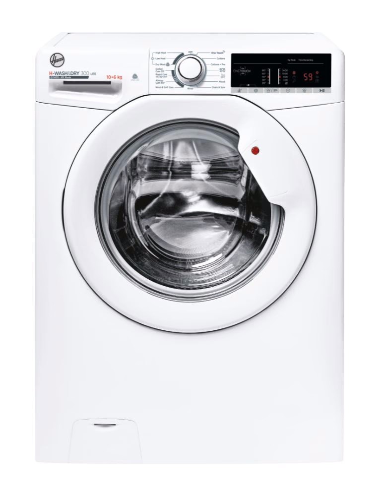 Hoover H3D4106TE1-80 10/6kg 1400 White Washer Dryer
