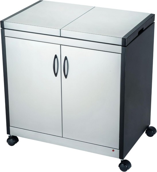 Teknix TK2HOSTIX Electric Hostess Stainless Steel Heated Food Warming Trolley