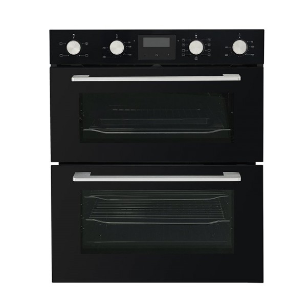 Belling BI703MFC Black Built-Under Double Electric Oven