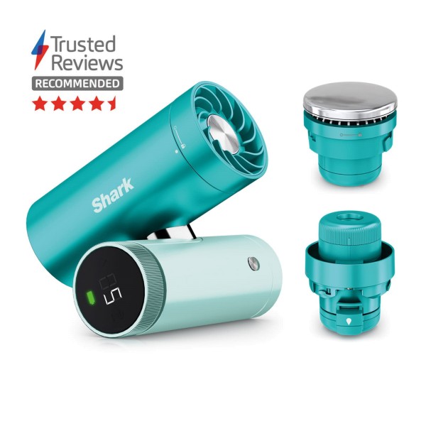 Shark FA022UKBL Blue ChillPill 3-in-1 Fan, Mist and InstaChill System
