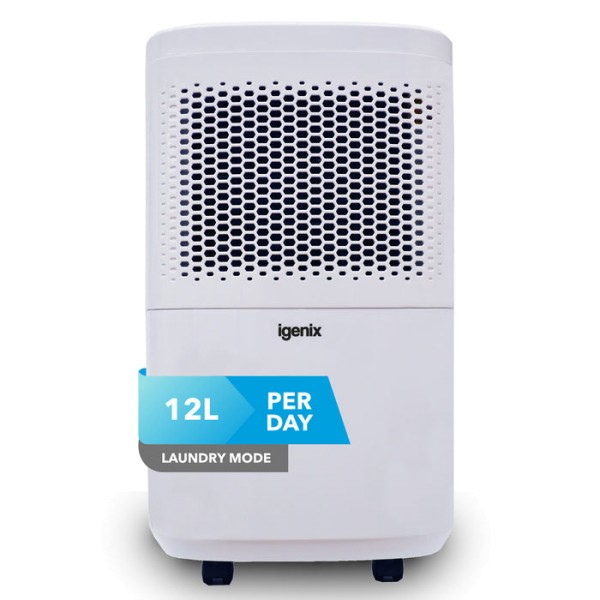 iGenix IG9813 12L Per Day Portable Dehumidifier