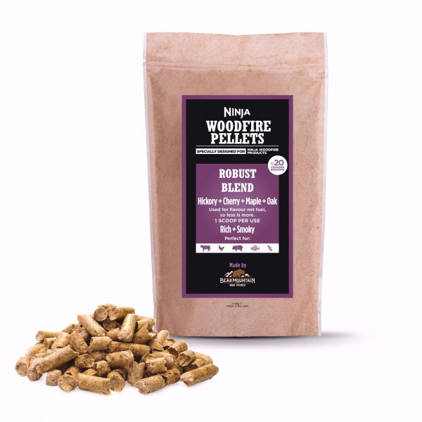 Ninja XSKOGRBLPL2UK Robust Blend 900g Woodfire Pellets