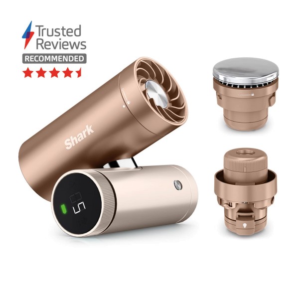 Shark FA022UKBR Brown ChillPill 3-in-1 Fan, Mist and InstaChill System