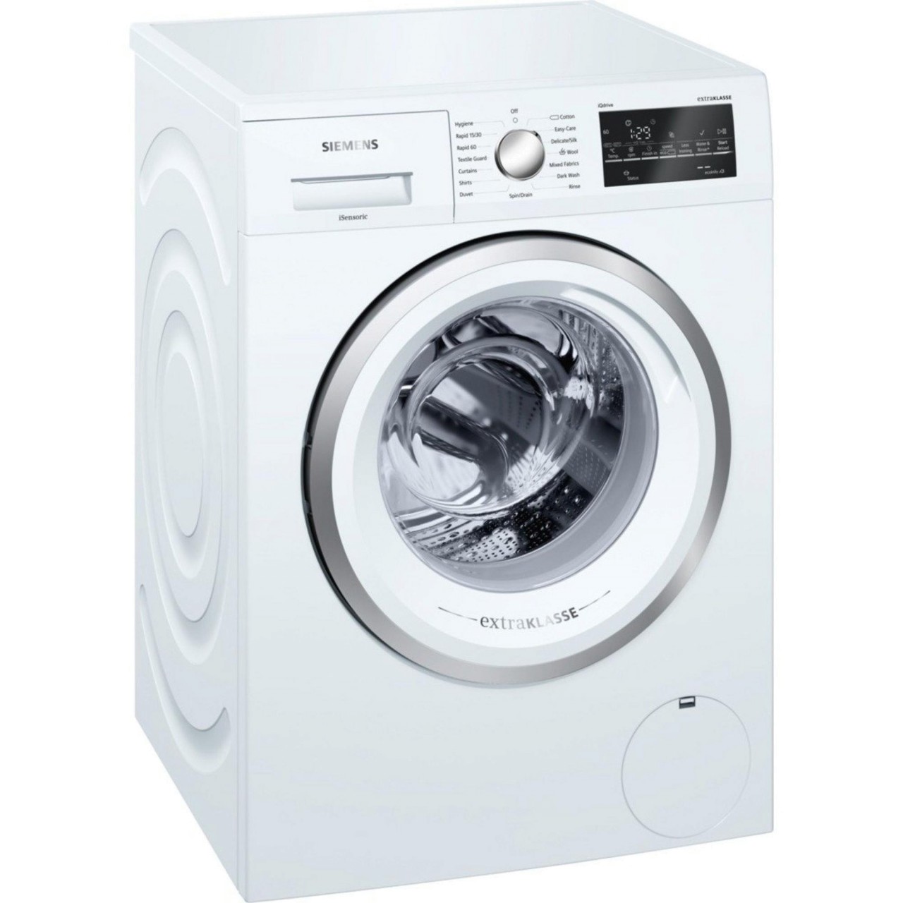 Siemens extraKlasse WM14T481GB 8kg 1400 Spin Washing Machine - White - A+++