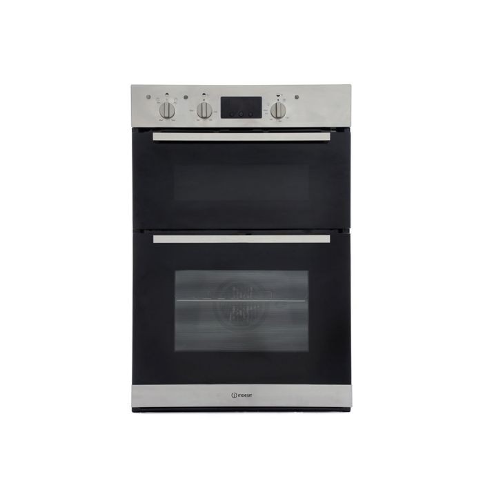 Indesit IDD6340IX Built In Stainless Steel Electric Double Oven