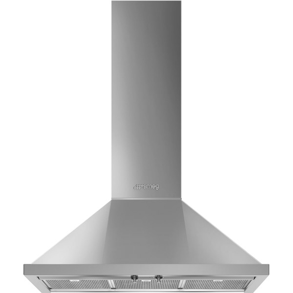 Smeg KPF9X 90cm Portofino Stainless Steel Chimney Cooker Hood