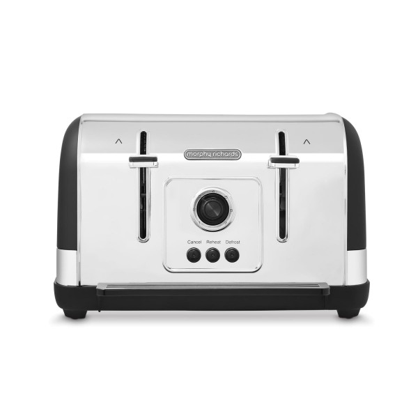 Morphy Richards 240131 Venture Retro 4 Slice Black Toaster