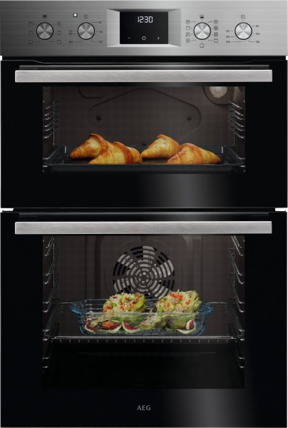 AEG GU5CP20M 60cm Wide Catalytic Built In Double Oven