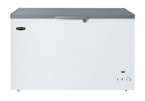Sterling Pro SP350CFSS Cobus 350L Stainless Steel Lid Chest Freezer