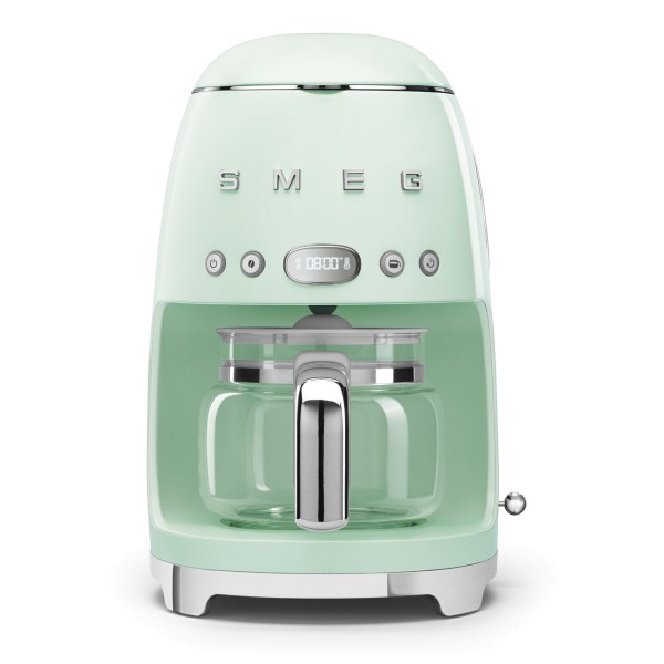 Smeg DCFO2PGUK 50s Style Retro Drip Filter Pastel Green Coffee Maker