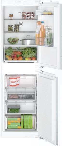 Bosch KIN85NFE0G Series 2 178cm Tall Frost Free Built In Fridge Freezer