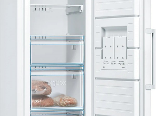 Bosch GSN36VWEPG 186cm Tall Frost Free Freezer