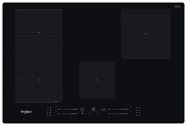 Whirlpool WFS3977NE 75cm Wide 4 Zone Induction Hob