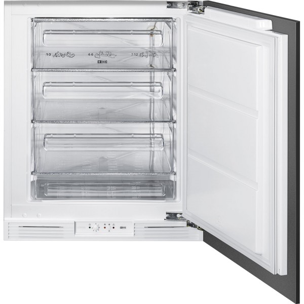 Smeg UKU8F082DE 60cm Built-in Under Counter White Freezer