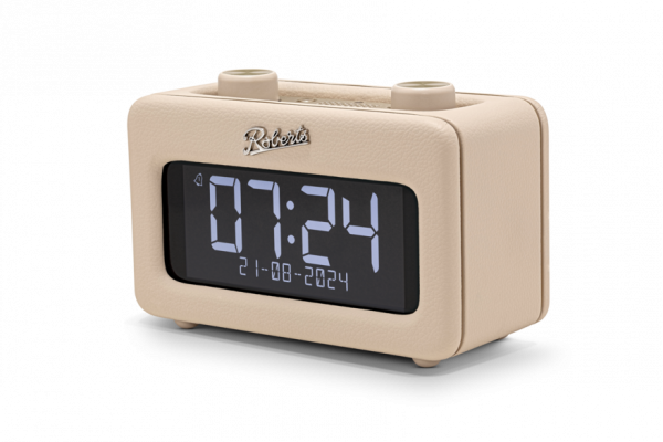 Roberts Revival Rest Pastel Cream Clock Radio