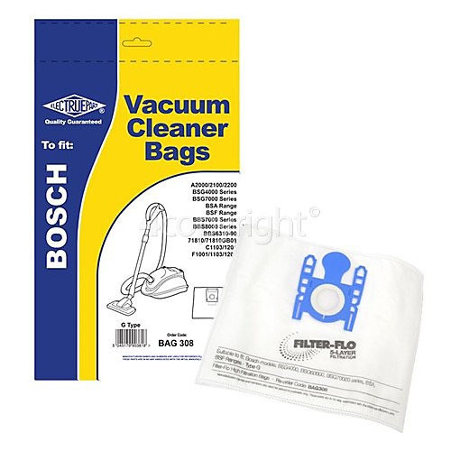 Connect BAG308 Compatible Filter-Flo Vacuum Bags