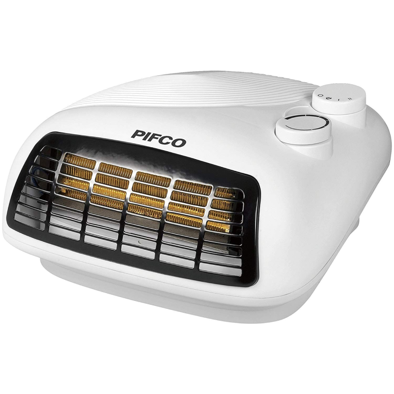 Pifco P44007 White Flat Fan Heater