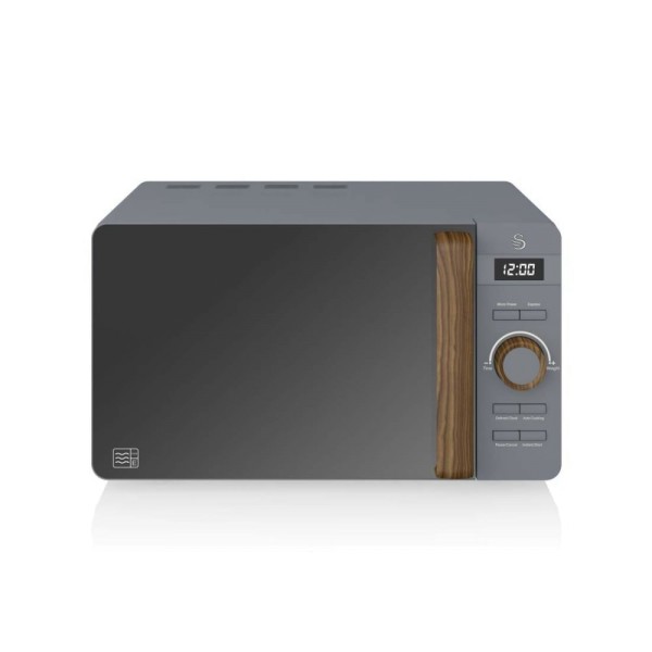 Swan -SM22036LGRYN 20L Nordic Grey Microwave