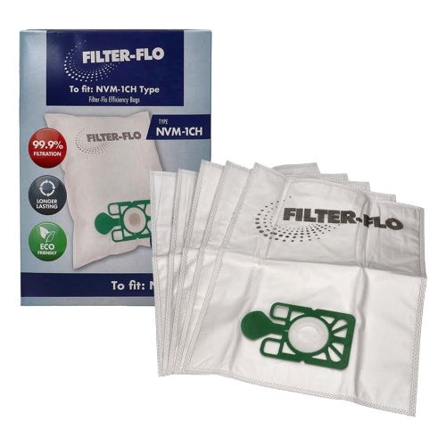 Connect NVM-1CH 5 Pack Filter Flo Synthetic Henry Bags