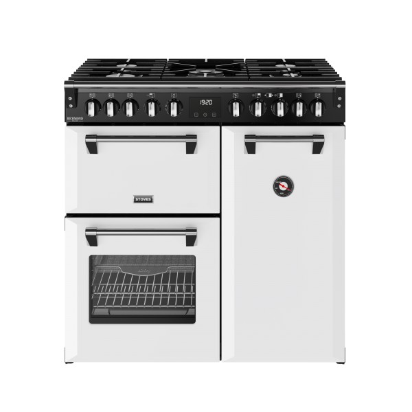 Stoves 444412004 Richmond Deluxe 90cm Wide Dual Fuel Range Cooker