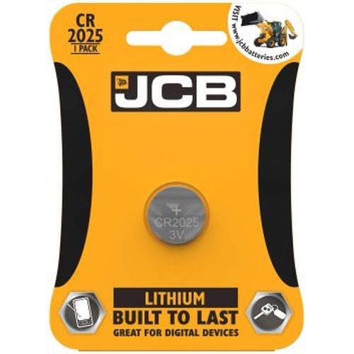 JCB R2025 Lithium Coin Cell Battery