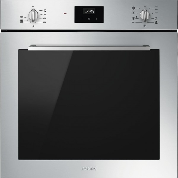 Smeg SF6400TVX Cucina 70L Built-In Single Oven