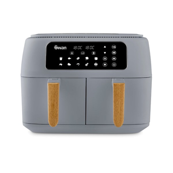 Swan SD10410GRY Nordic Duo 13-in-1 Twin Air Fryer