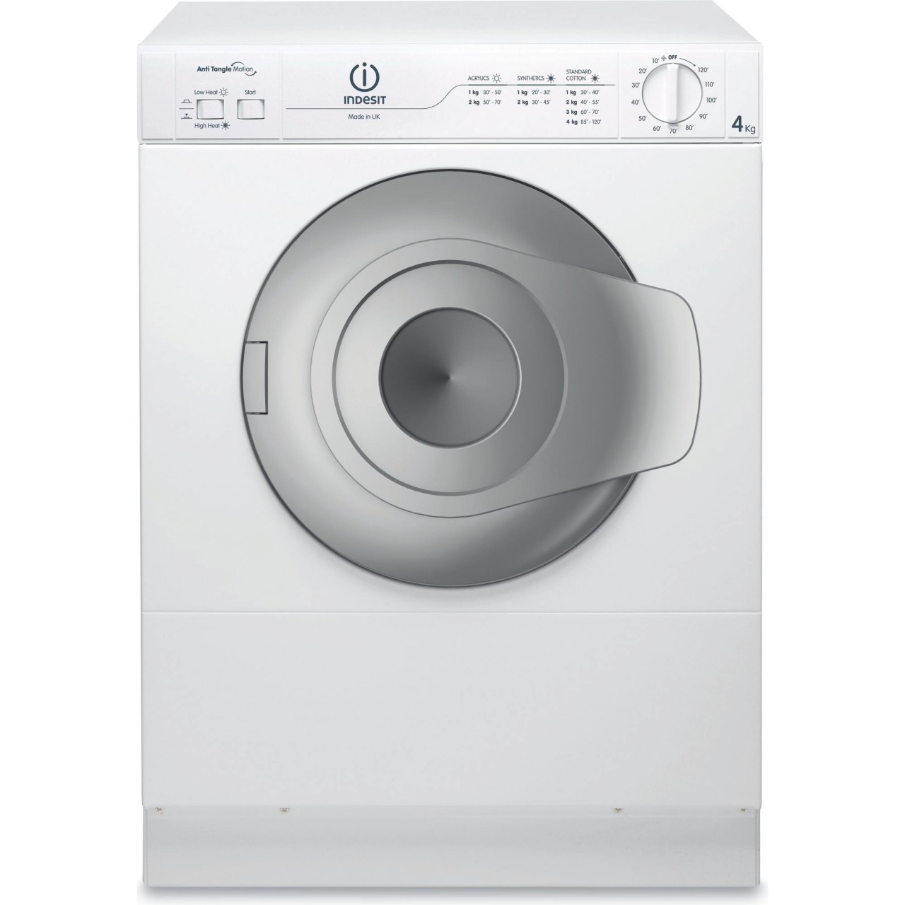 Indesit NIS41V Compact 4kg Vented Tumble Dryer