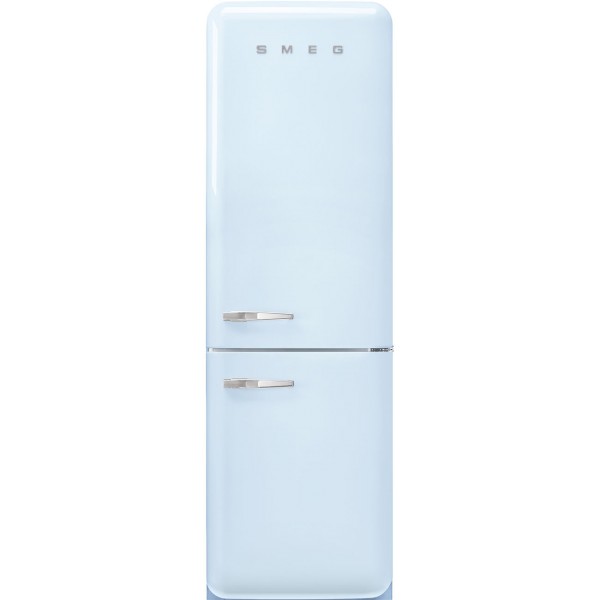 SMEG FAB32RPB6UK Retro Free Standing Refrigerator in Pastel Blue, Right hand hinge