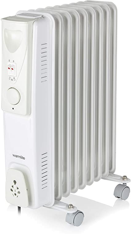 Warmlite WL43004YW 2kw Oil Filled Radiator