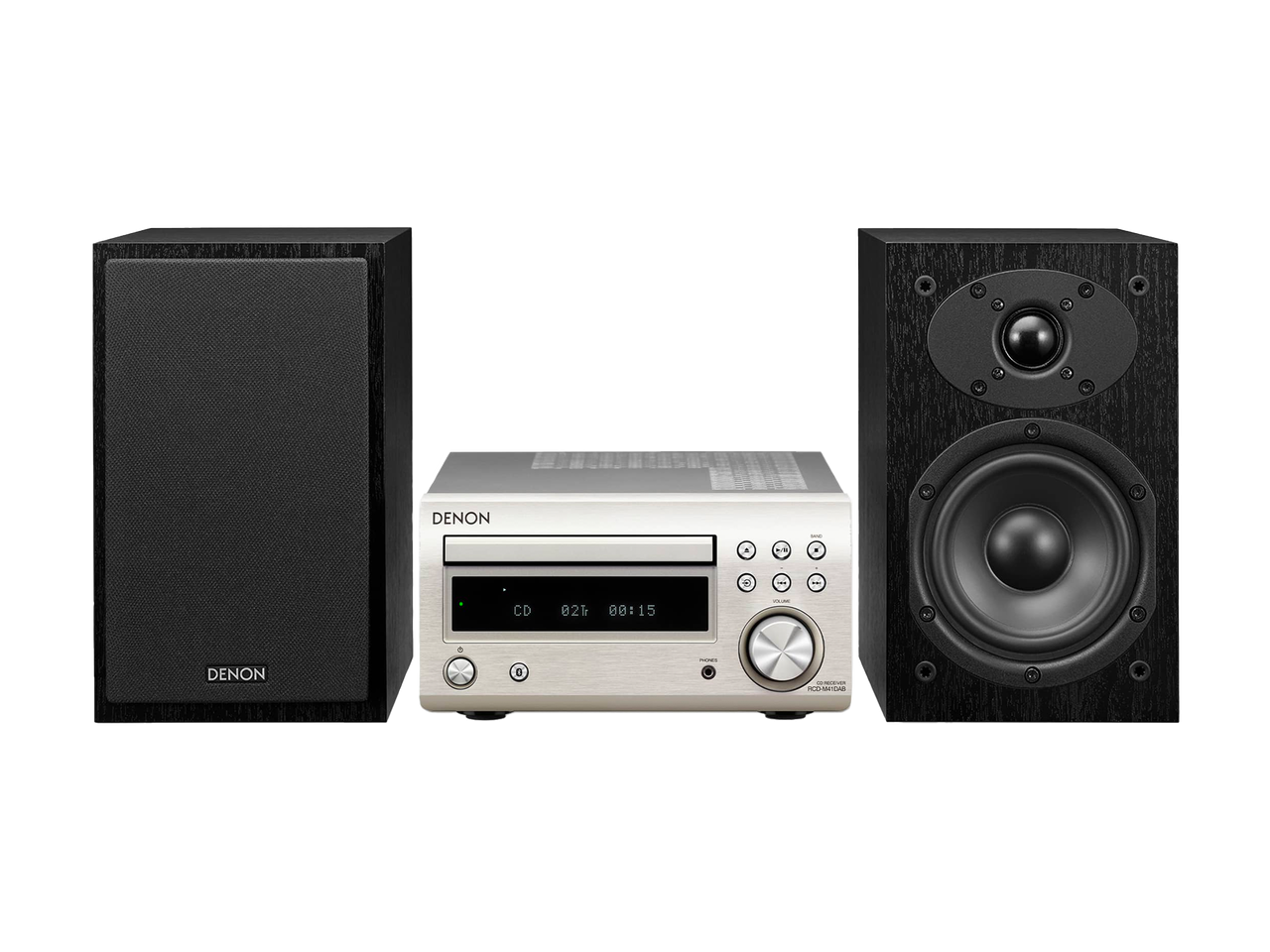 Denon DM41DAB Mini HiFi System with Speakers