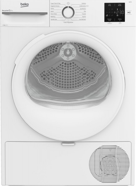 Beko BM3T3822NW 8kg Heat Pump Tumble Dryer