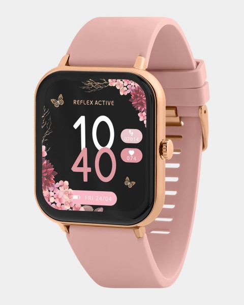 Reflex Active A23-2166 Series 23 Pink Rose Gold Plated Smart Watch