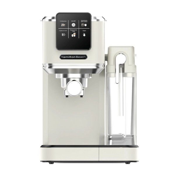 Hamilton Beach HBC7210C Barista Pro 8 in 1 Cream Espresso Machine
