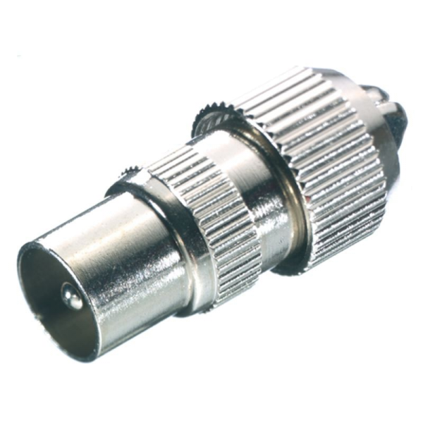 Vivanco Co-Axial Metal Plug