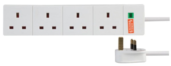 PELB1535 4 Gang Surge Protected Mains Extension Lead