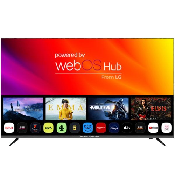 Mitchell &amp; Brown JB-55CU1811 55&quot; 4K Ultra HD WebOS Smart TV