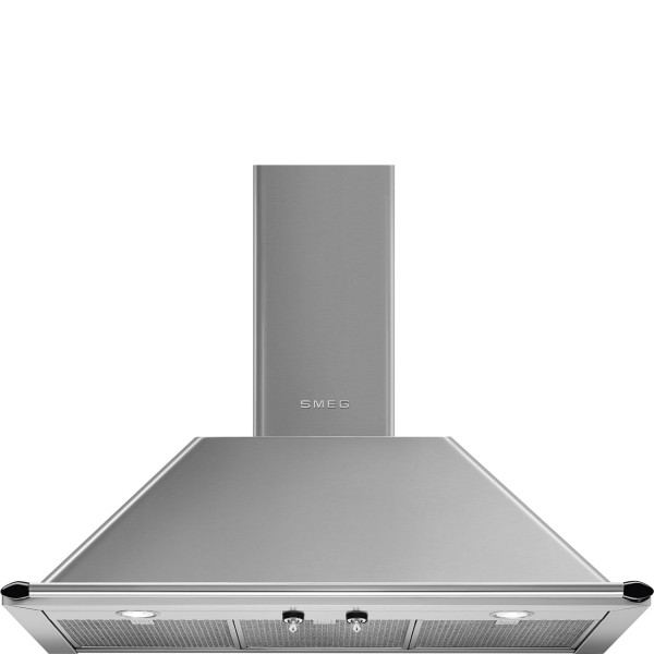 Smeg KTR90XE 90cm Victoria Chimney Decorative Wall Hood