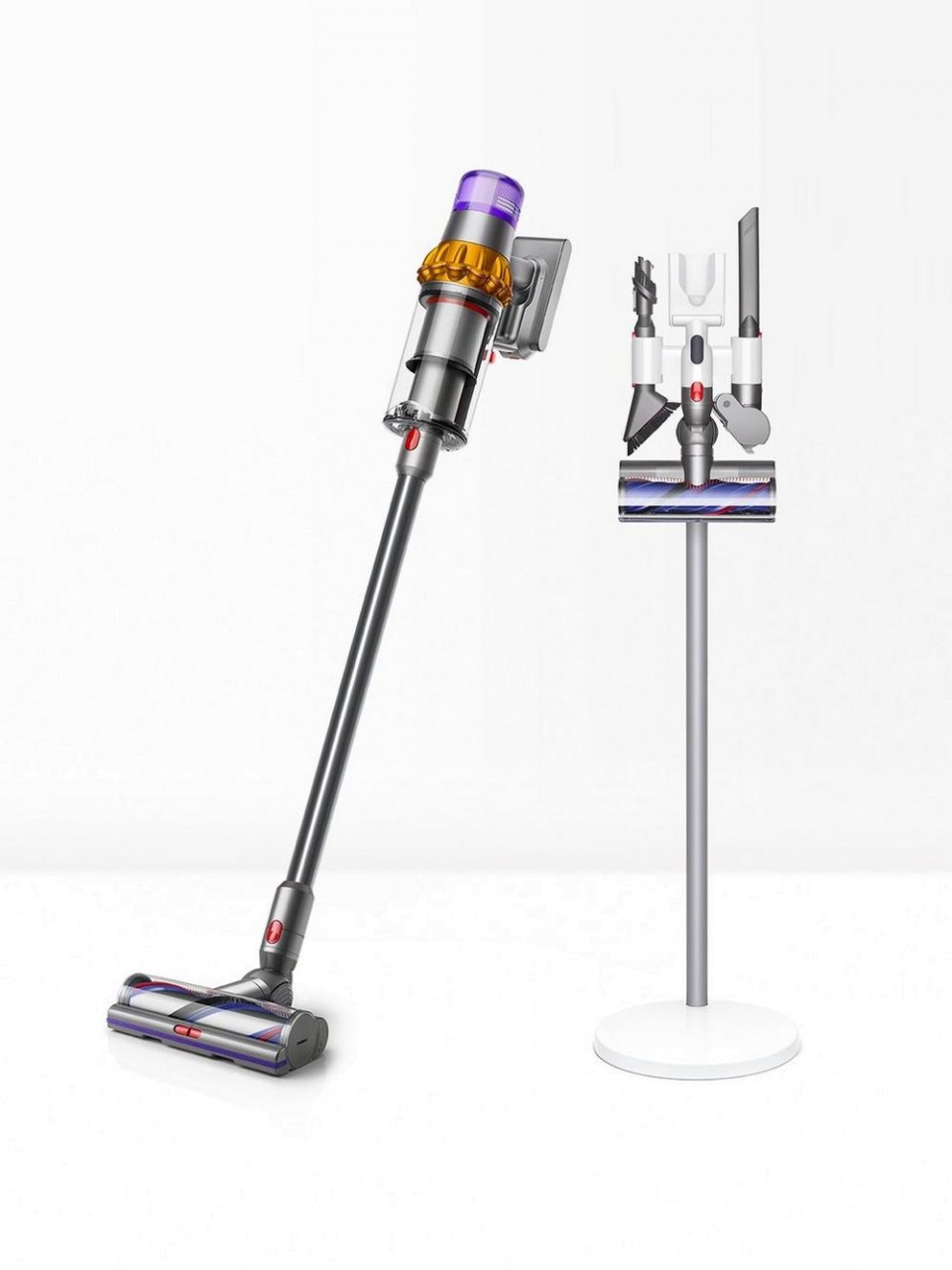 Dyson V15 Detect Kit Vacuum Cleaner with Floor Dock Cordless
