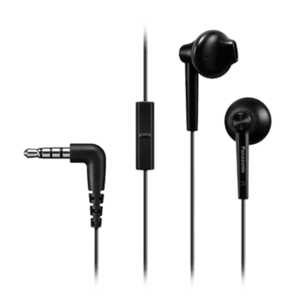 Panasonic RP-TCM55E-K USB-C Black Earphones