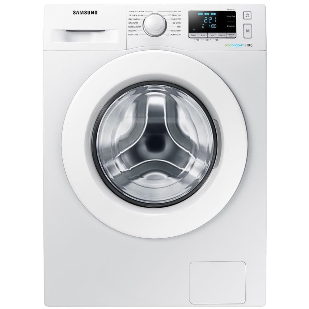 Samsung WW80TA046TE 8kg EcoBubble Washing Machine