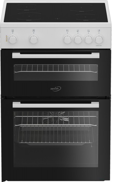 Zenith ZET605W 60cm Wide Electric Ceramic Cooker