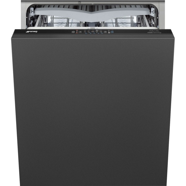 Smeg DI331C 60cm Fully Integrated Built-in Black Dishwasher