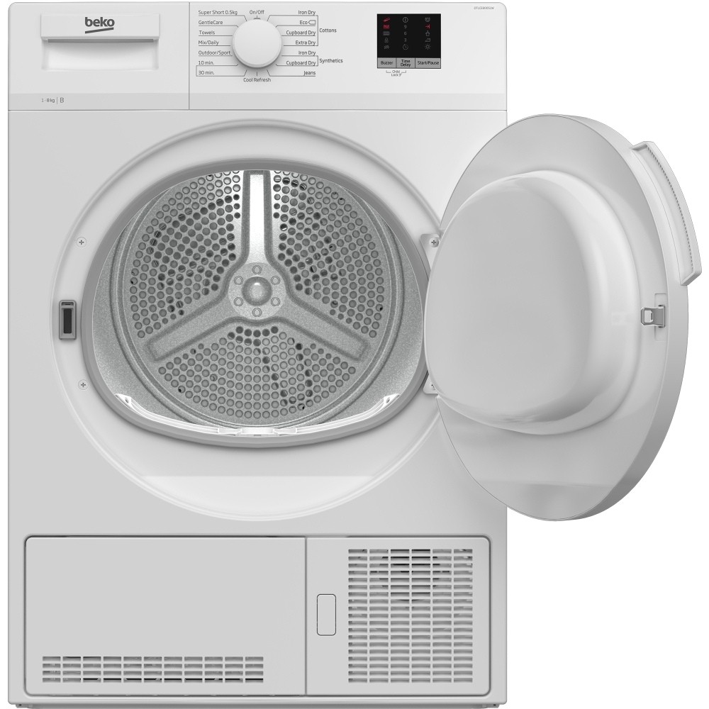 Beko DTLCE80051W 8kg Condenser Tumble Dryer