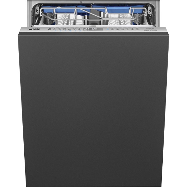 Smeg DI324AQ 60cm Fully Integrated Built-In Silver Dishwasher