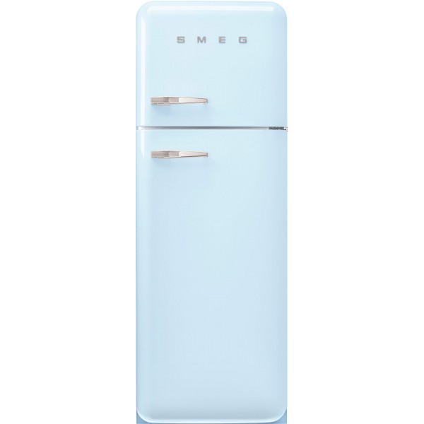 Smeg FAB30RPB6UK 60cm Retro Style Fridge Freezer Blue, Right Hand Hinge