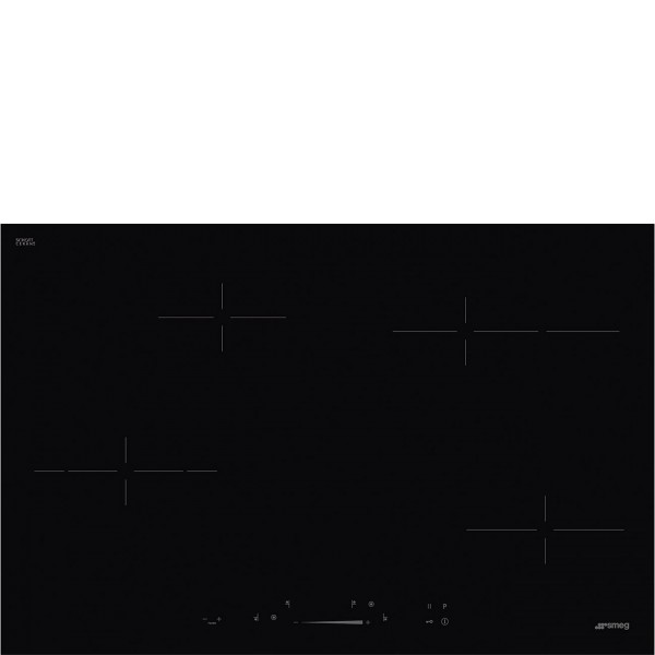 Smeg SE484EMTD 80cm Universal Black Ceramic Hob