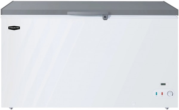 Sterling Pro SP450CFSS Cobus 450L Stainless Steel Lid Chest Freezer
