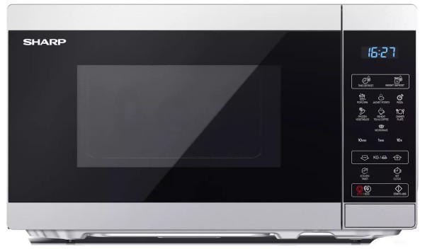 Sharp YC-MS02U-S 20 Litres 800W Silver Microwave