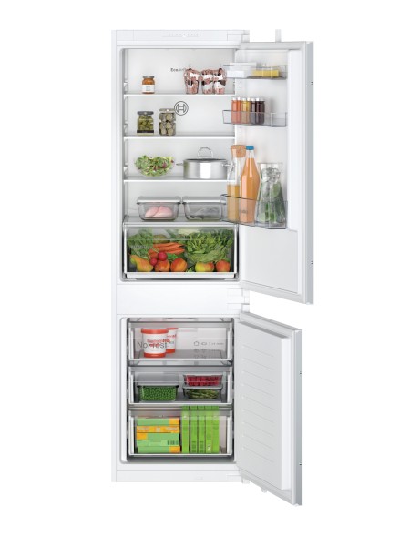 Bosch KIN86NSE0G Built In Frost Free Fridge Freezer